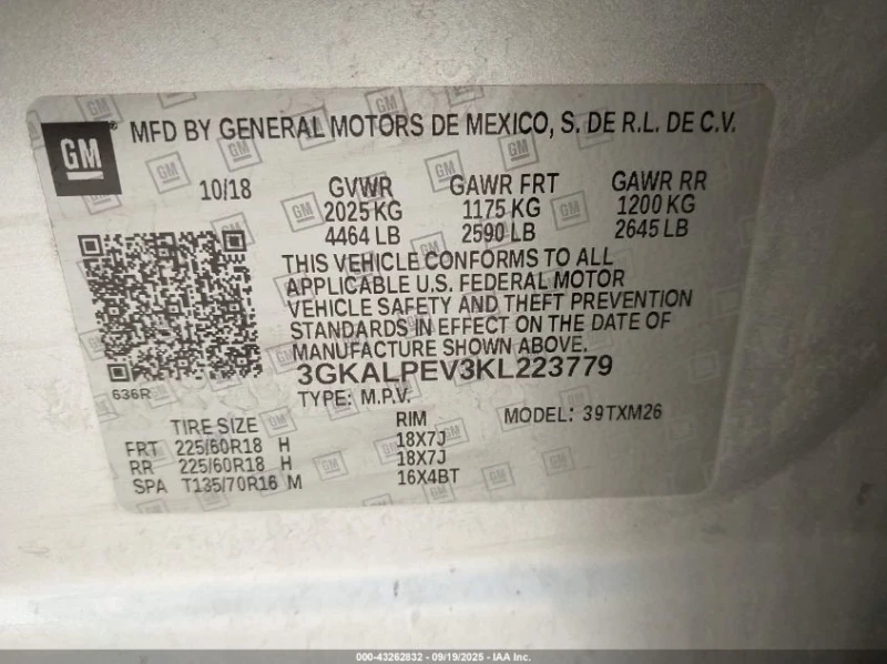 Gmc Terrain 1.5l Slt, снимка 9 - Автомобили и джипове - 53464502