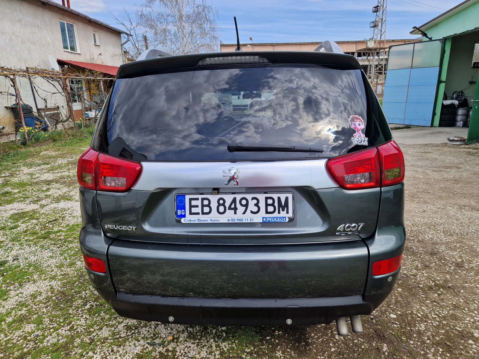 Peugeot 4007 2.2HDI, снимка 4 - Автомобили и джипове - 53990145