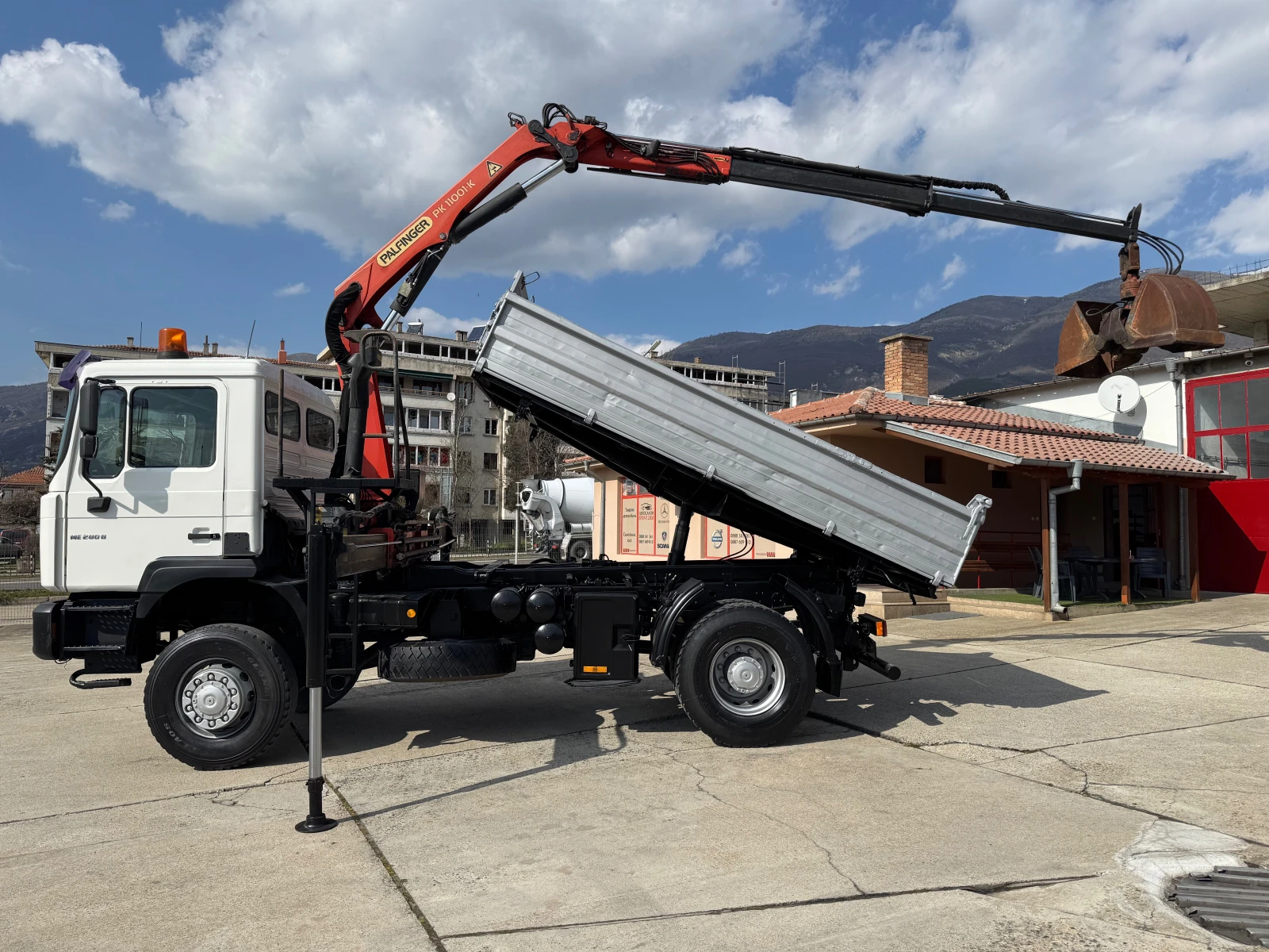 Man 18 18.280 , Palfinger 11001 , 4x4, снимка 2 - Камиони - 53631901