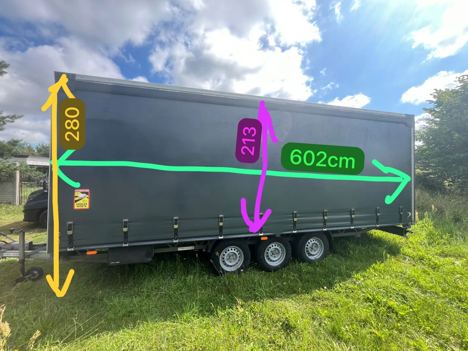 За автомобил Sirius 3.500kg
