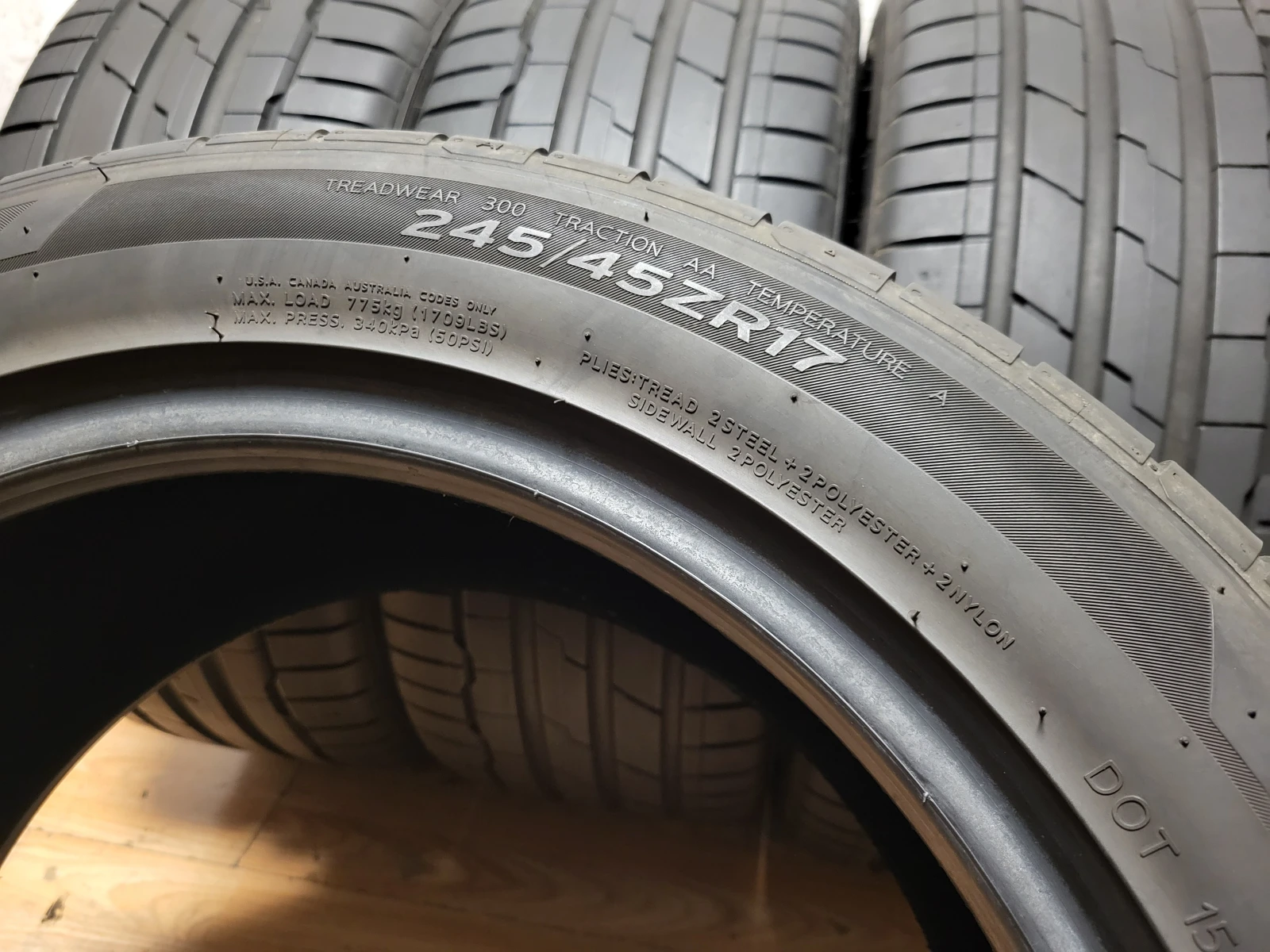 Гуми Летни 245/45R17, снимка 7 - Гуми и джанти - 53704247