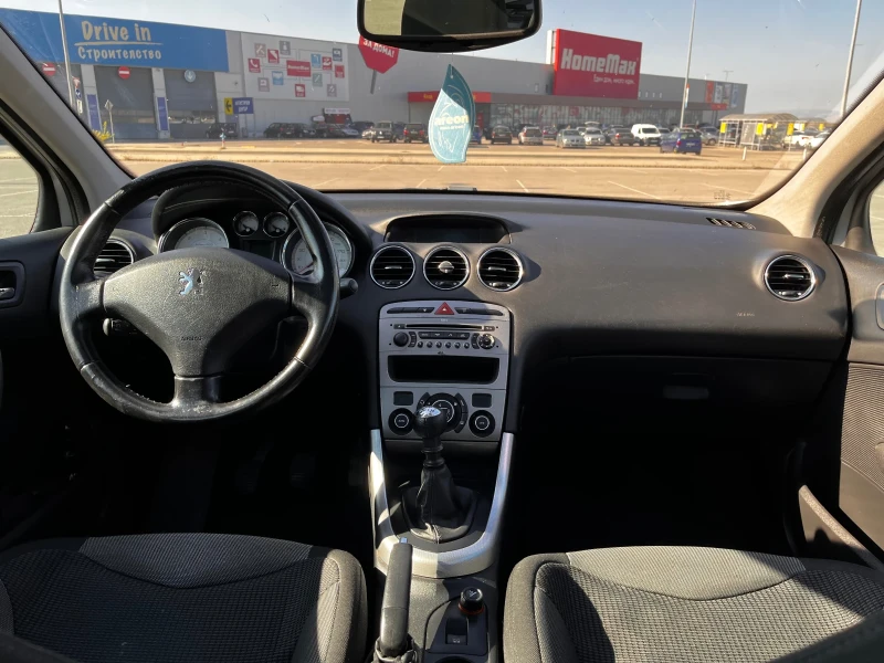 Peugeot 308 1.6HDI 109 TOP PANORAMA, снимка 9 - Автомобили и джипове - 47643453