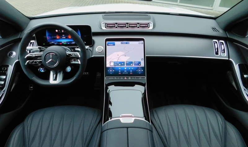 Mercedes-Benz S 63 AMG E-PERF./791HP/PANO/DISTR/360/BURM/FRIDGE/ACC/827f, снимка 7 - Автомобили и джипове - 52037794