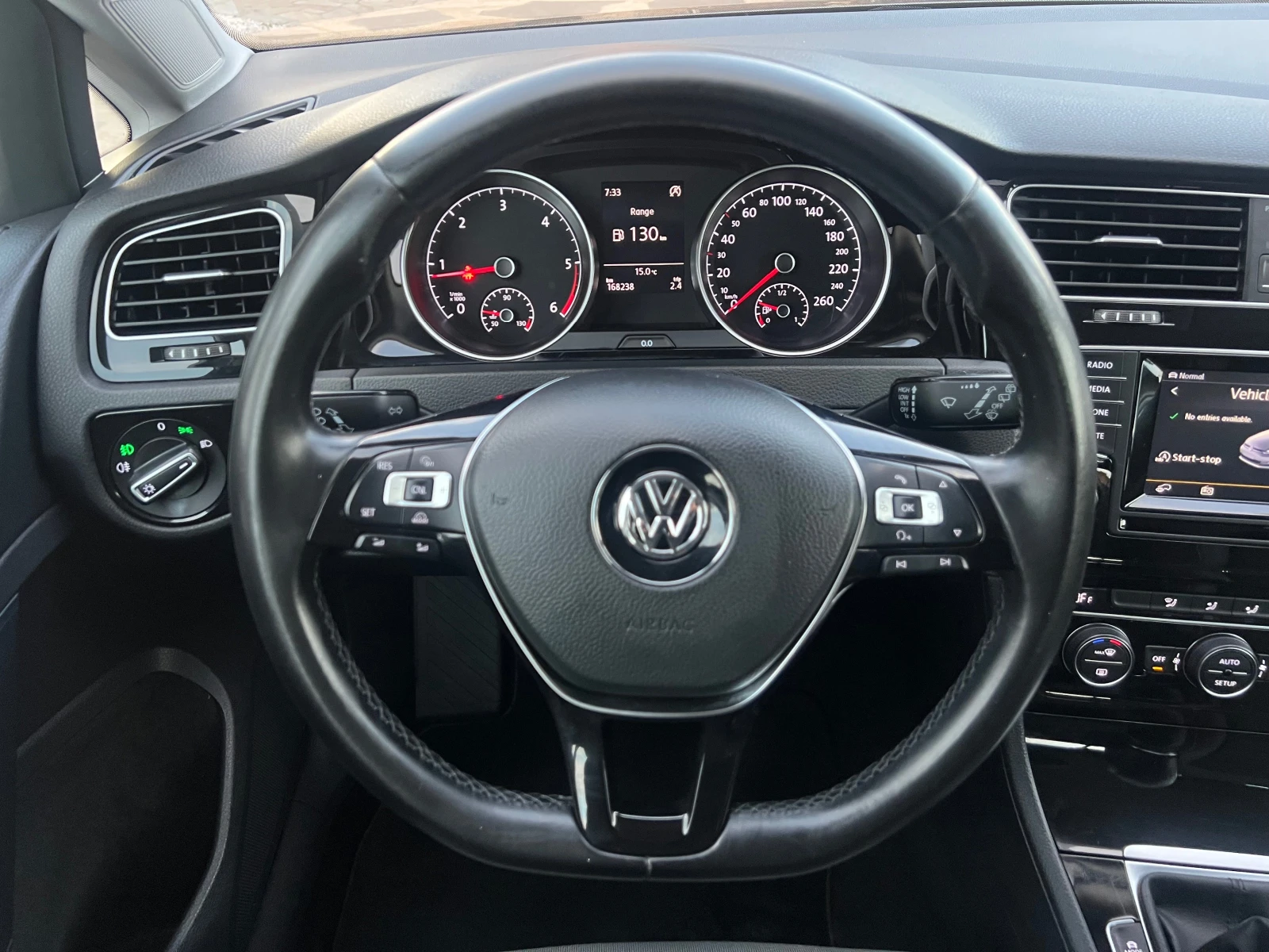 VW Golf 2.0TDI* HI-LINE* 150ks* DISTRONIK* KATO NOVA - изображение 7