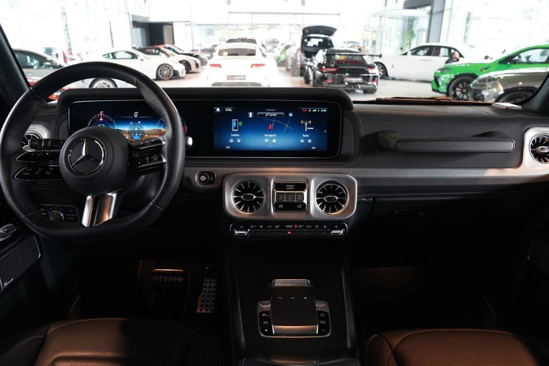 Mercedes-Benz G 450 d/AMG/4MATIC/FACELIFT/EXCLUSIV/NIGHT/MAGNO/BURM/, снимка 14 - Автомобили и джипове - 53096797