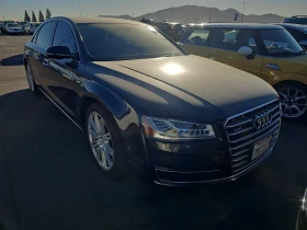 Audi A8 L* 3.0T* ПОДГРЕВ* ОБДУХВАНЕ* МАСАЖ* КАМЕРА* КЕЙЛЕС, снимка 3