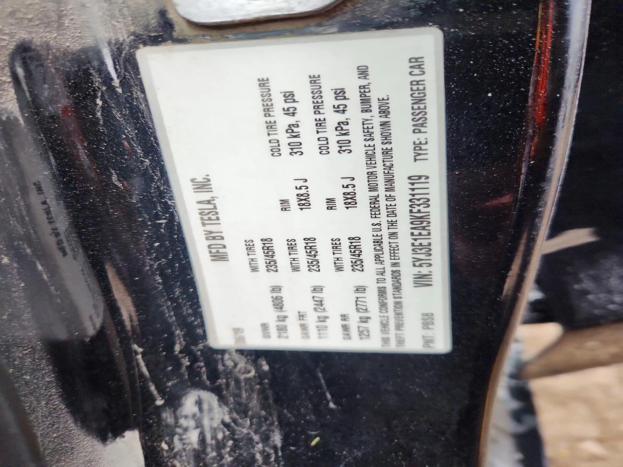 Tesla Model 3, снимка 12 - Автомобили и джипове - 56407155