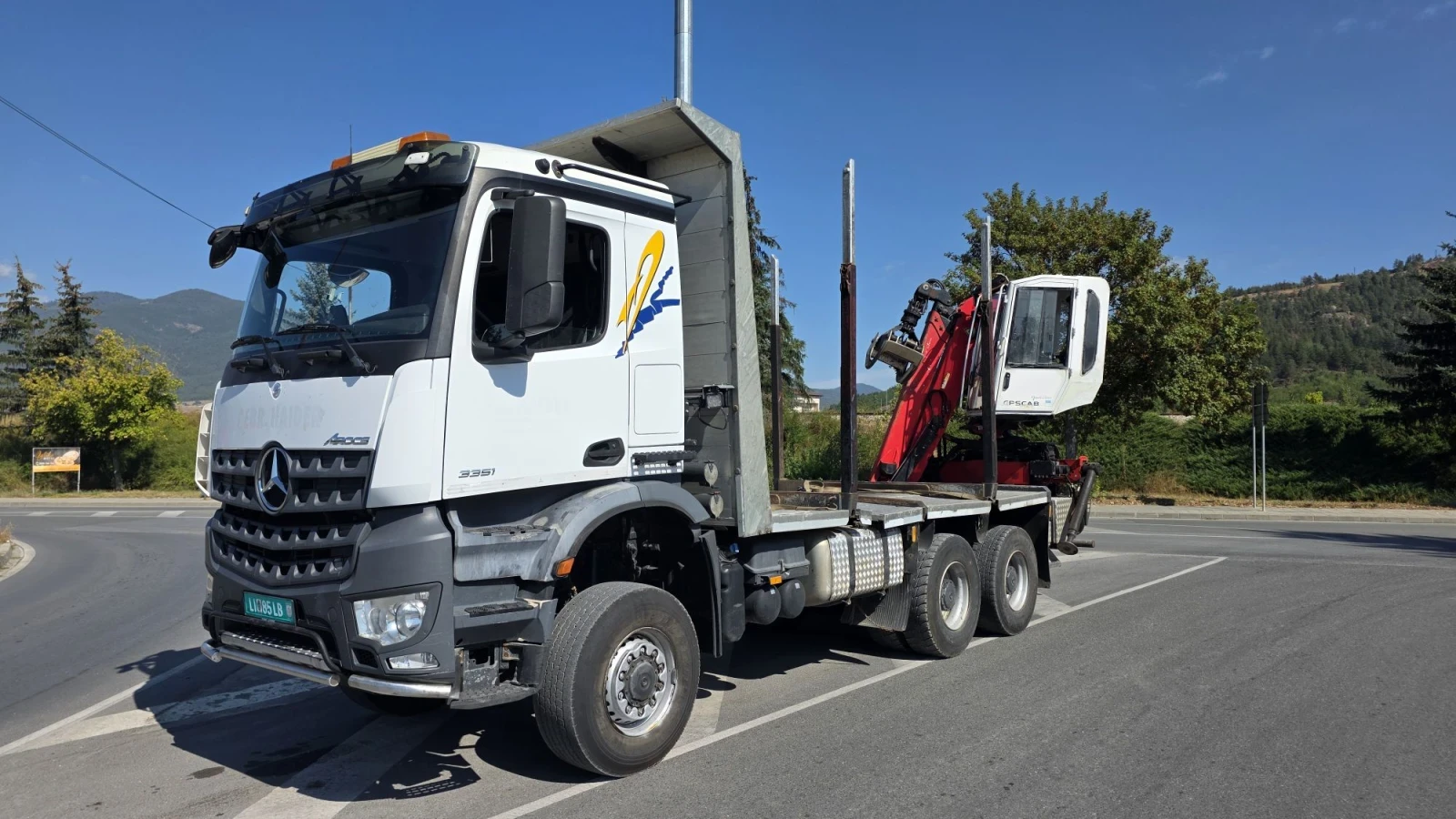 Mercedes-Benz Arocs 33 51 EURO 6 6X6 Целият на ресьор