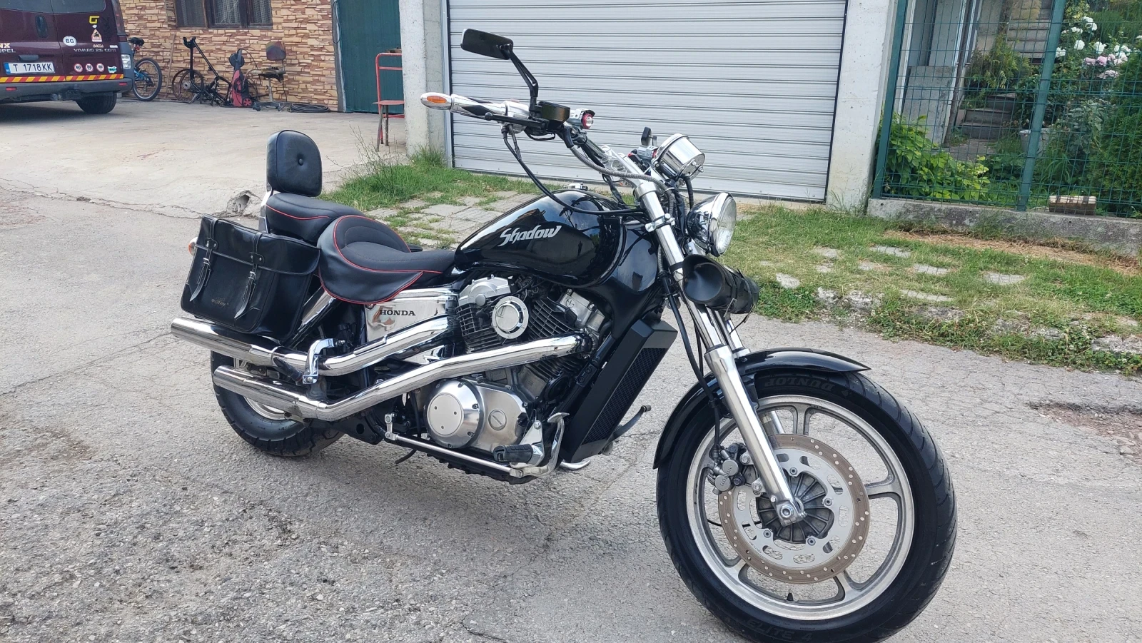 Honda Shadow VT 1100, снимка 7 - Мотоциклети и мототехника - 55309165