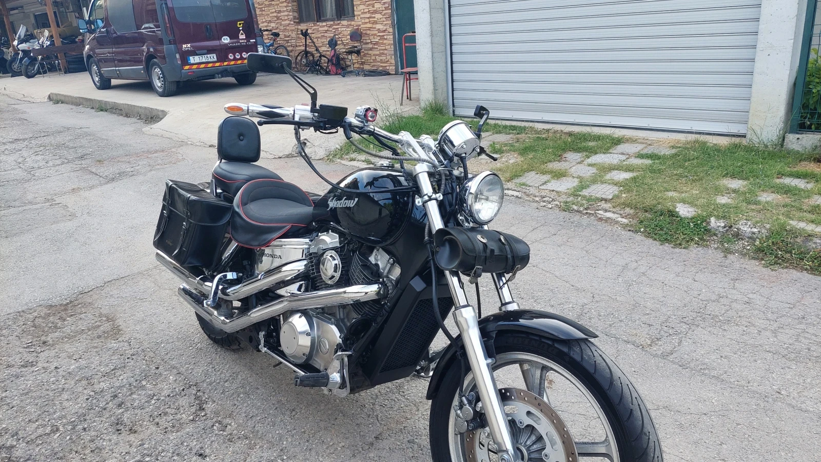 Honda Shadow VT 1100, снимка 6 - Мотоциклети и мототехника - 55309165