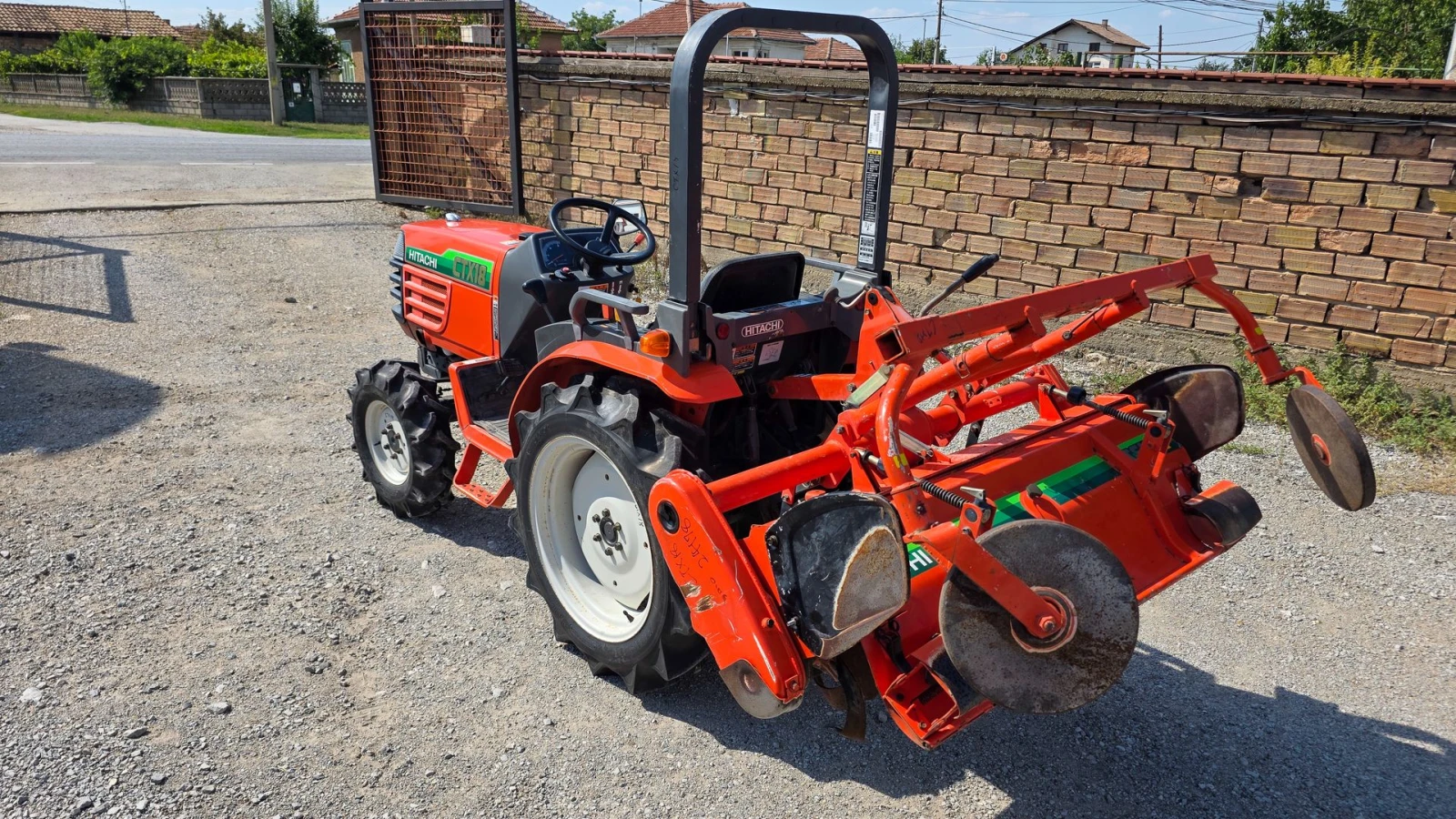 Трактор Kubota GB180 (CTX18) с фреза, 4х4, 18 кс, АграБГ Джолев, снимка 3 - Селскостопанска техника - 5227315