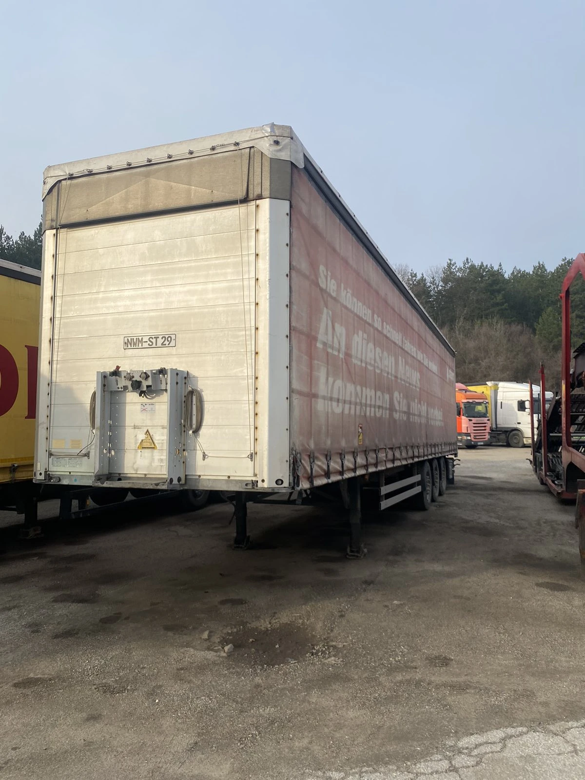 Полуремарке Schmitz сцс 24л