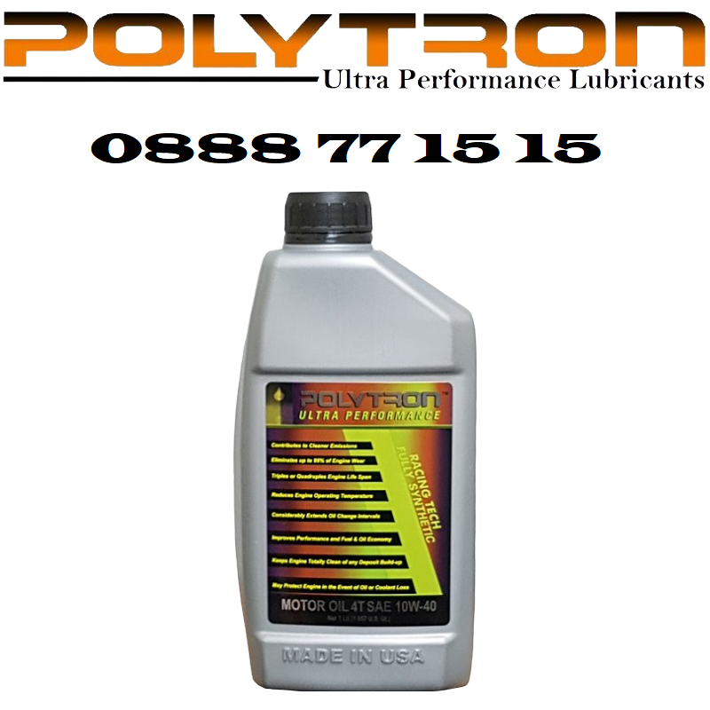 POLYTRON SAE 15W40 - Полусинтетично моторно масло - интервал на смяна 25 000км., снимка 1 - Части - 35902490