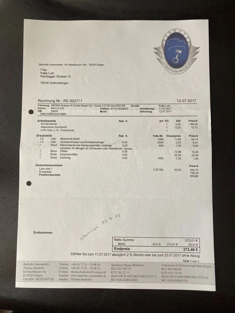 Skoda Octavia L&K 2.0TDI DSG 4X4, снимка 11 - Автомобили и джипове - 47629767