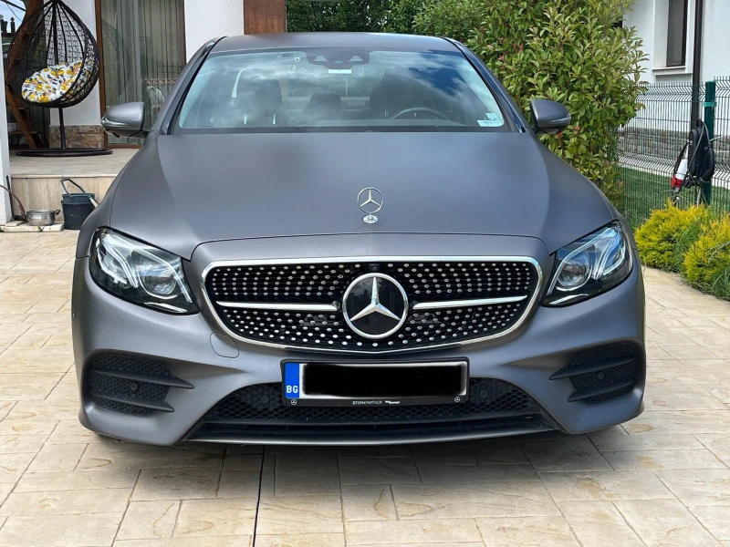 Mercedes-Benz E 350 Airmatic/AMG/DIST/HEAD-UP/Burmester/Подгрев/Обдух., снимка 3 - Автомобили и джипове - 47916091