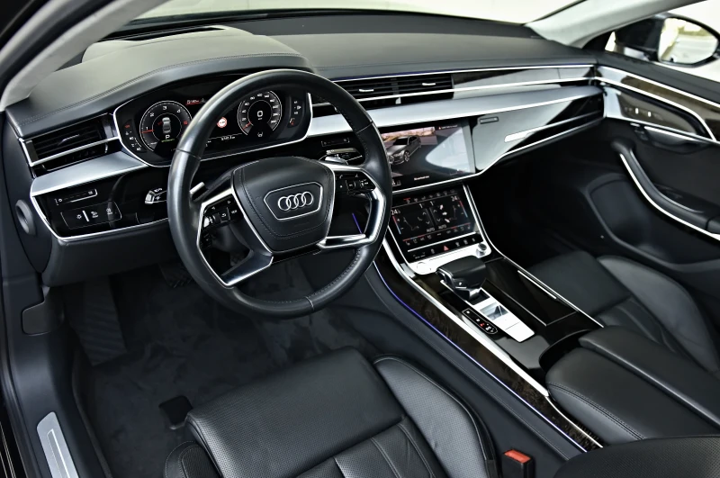 Audi A8 5.0 TDI  SPORT 3xTV B&O 360 PANO FULL, снимка 9 - Автомобили и джипове - 49600767