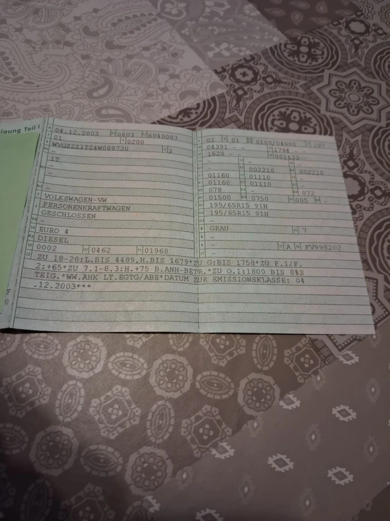 VW Touran 2.0, снимка 14 - Автомобили и джипове - 52449428