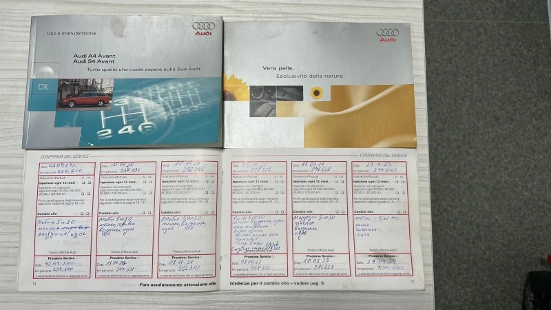 Audi A4 1.9TDI-110kc.Сервизна книжка Обслужен Без ръжда, снимка 15 - Автомобили и джипове - 52710933