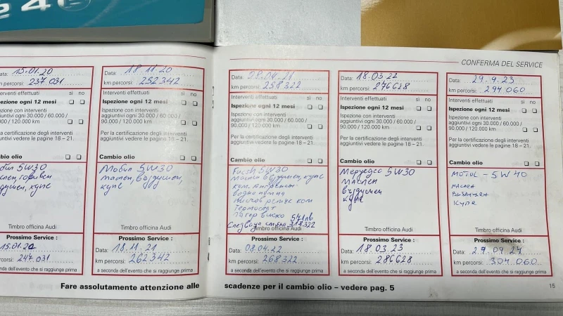 Audi A4 1.9TDI-110kc.Сервизна книжка Обслужен Без ръжда, снимка 17 - Автомобили и джипове - 52710933