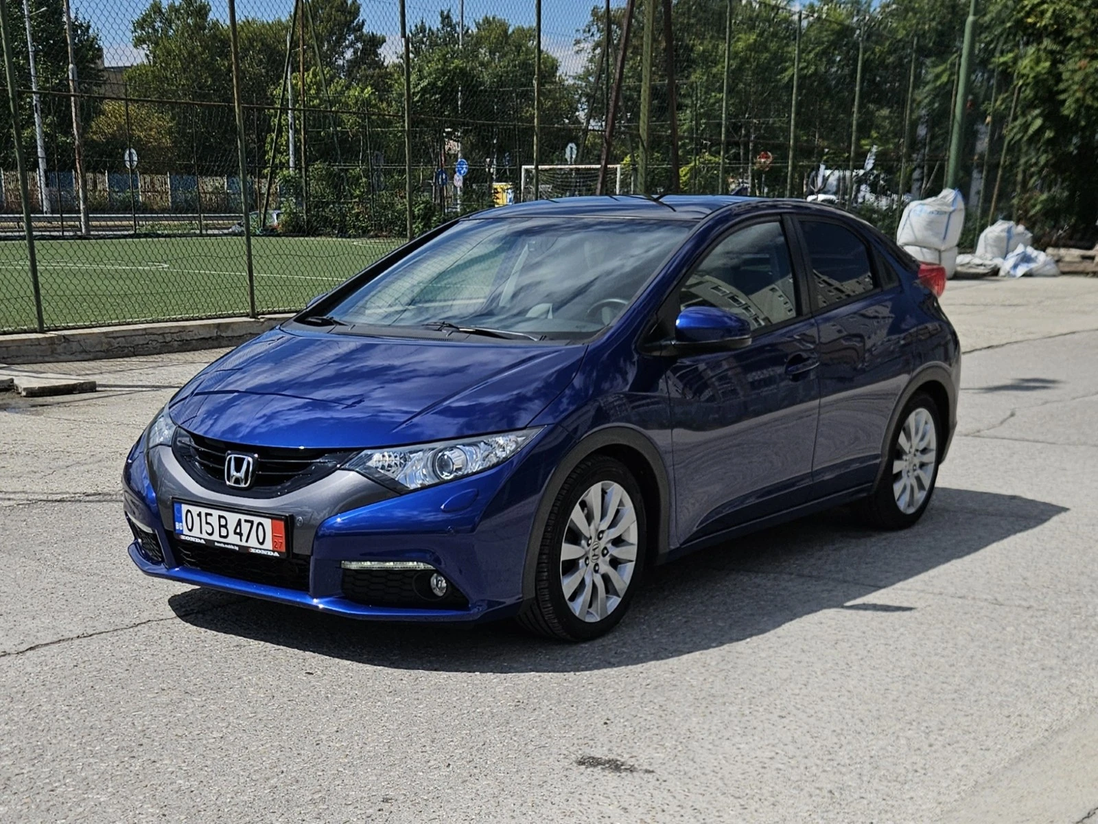 Honda Civic 1.8i-VTEC Keyless NAVI Panorama TUV 2027. | Mobile.bg   1