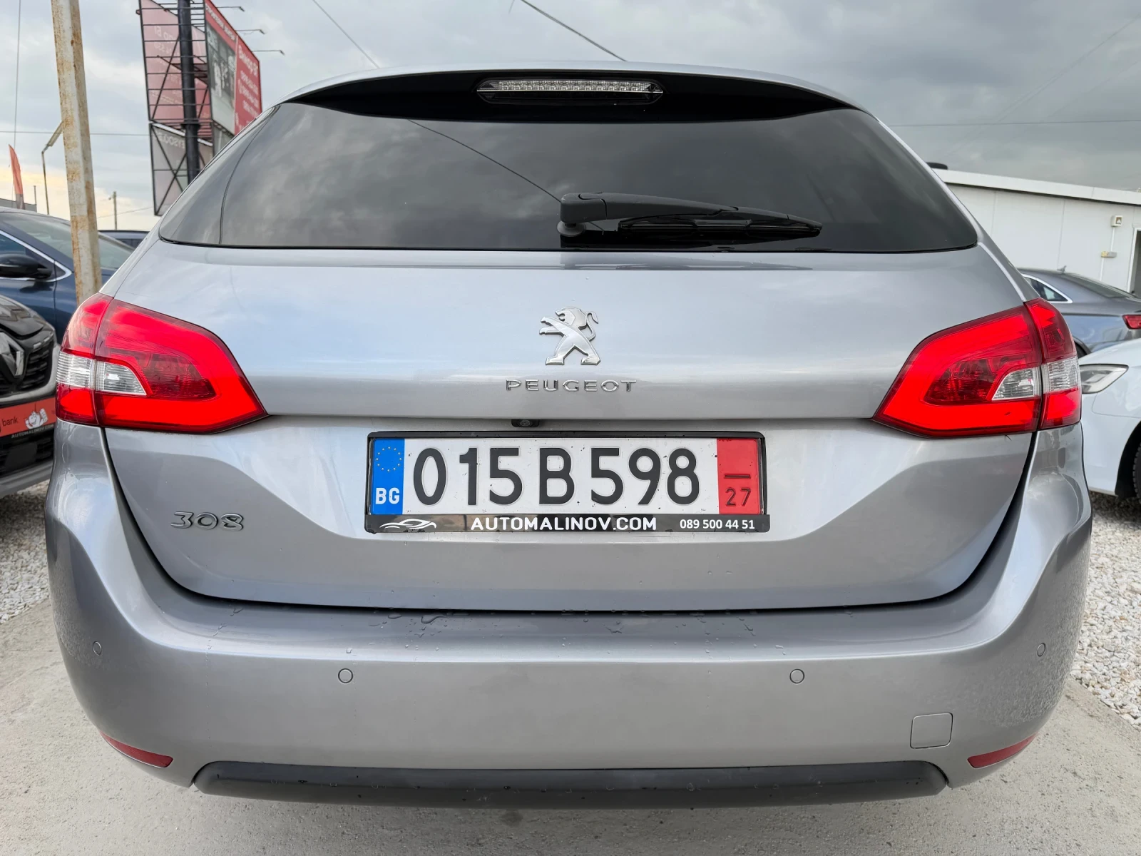 Peugeot 308 Фейс, 2019, автомат, 360 камера, дистроник, снимка 5 - Автомобили и джипове - 54497644