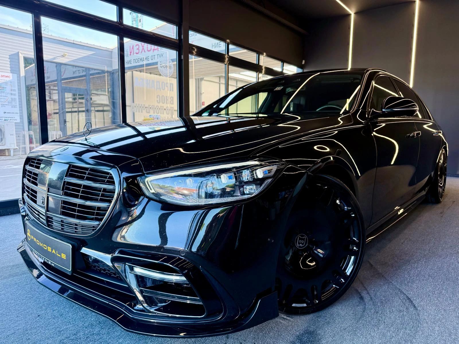 Mercedes-Benz S 400 L* 4M* Brabus Monoblock* Pano* Обдух* Full* Лизинг, снимка 3 - Автомобили и джипове - 55014920