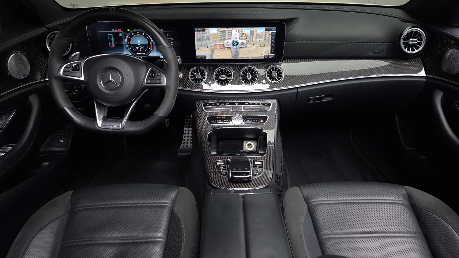 Mercedes-Benz E 63 AMG BURMESTER* МАСАЖ* SOFT CLOSE* HUD* КРАЙНА ЦЕНА, снимка 7 - Автомобили и джипове - 55982692