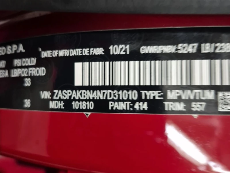 Alfa Romeo Stelvio * VELOCE * CARFAX * ЦЕНА ДО БГ, снимка 14 - Автомобили и джипове - 53177079