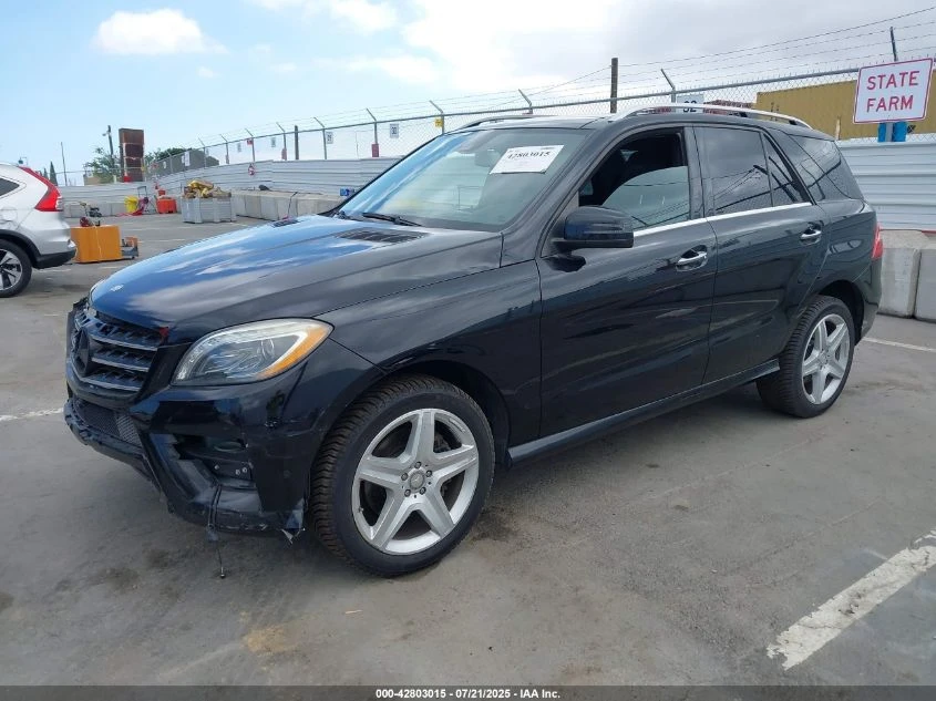 Mercedes-Benz ML 400 2015 MERCEDES-BENZ ML 400 4MATIC - изображение 4