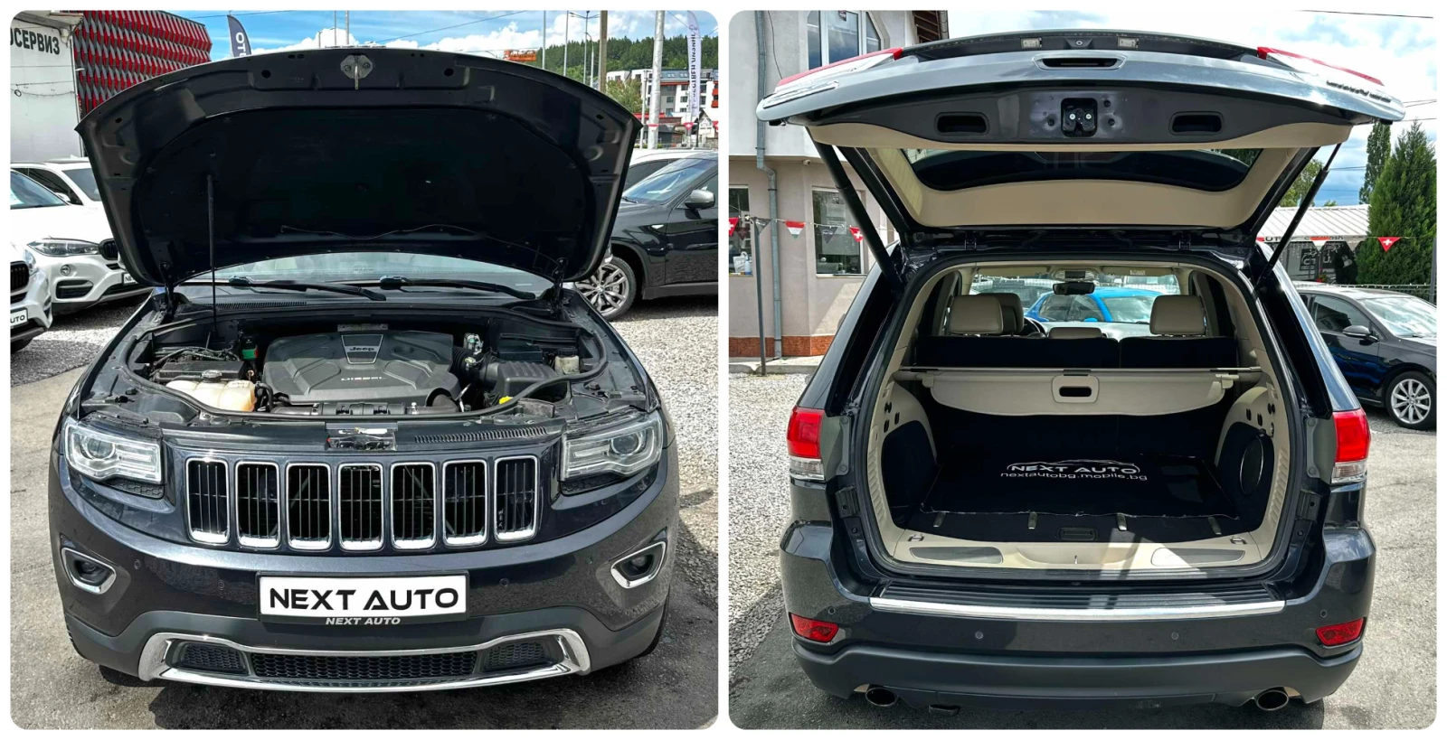 Jeep Grand cherokee 3.0D 250HP 4X4 LIMITED CAMERA EU5B, снимка 17 - Автомобили и джипове - 55664175