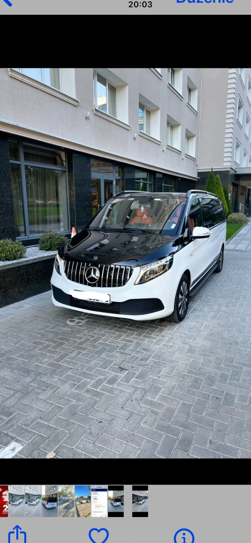 Mercedes-Benz V 250, снимка 12 - Бусове и автобуси - 52385879