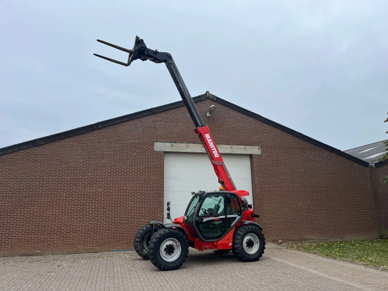 Телескопичен товарач Manitou MLT 742, снимка 3 - Селскостопанска техника - 52505398