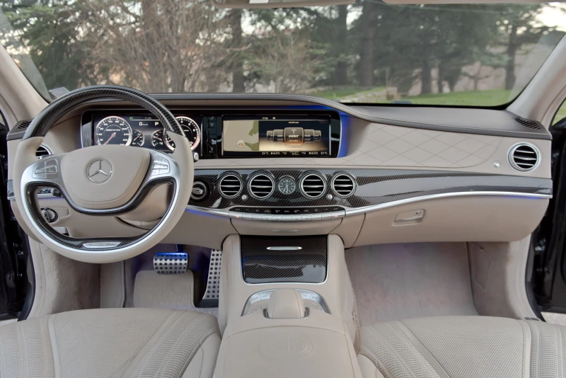 Mercedes-Benz S 63 AMG LONG * 4x4* Designo, снимка 10 - Автомобили и джипове - 53562632