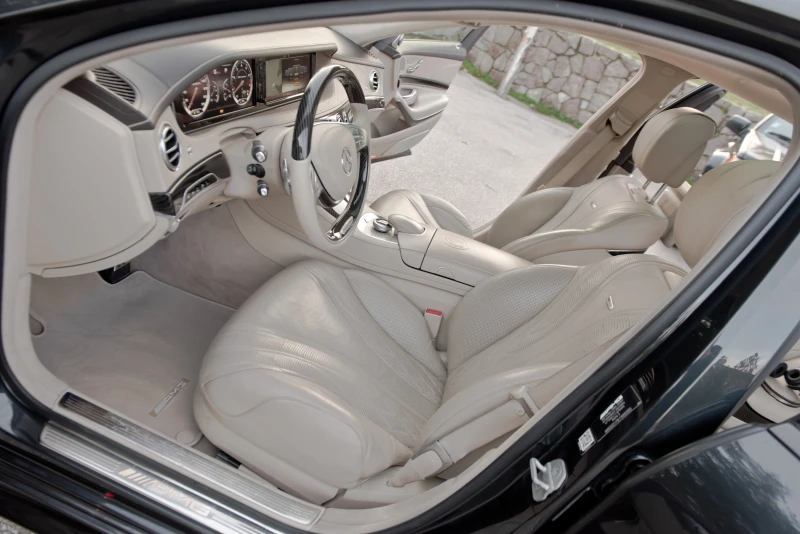 Mercedes-Benz S 63 AMG LONG * 4x4* Designo, снимка 9 - Автомобили и джипове - 53562632