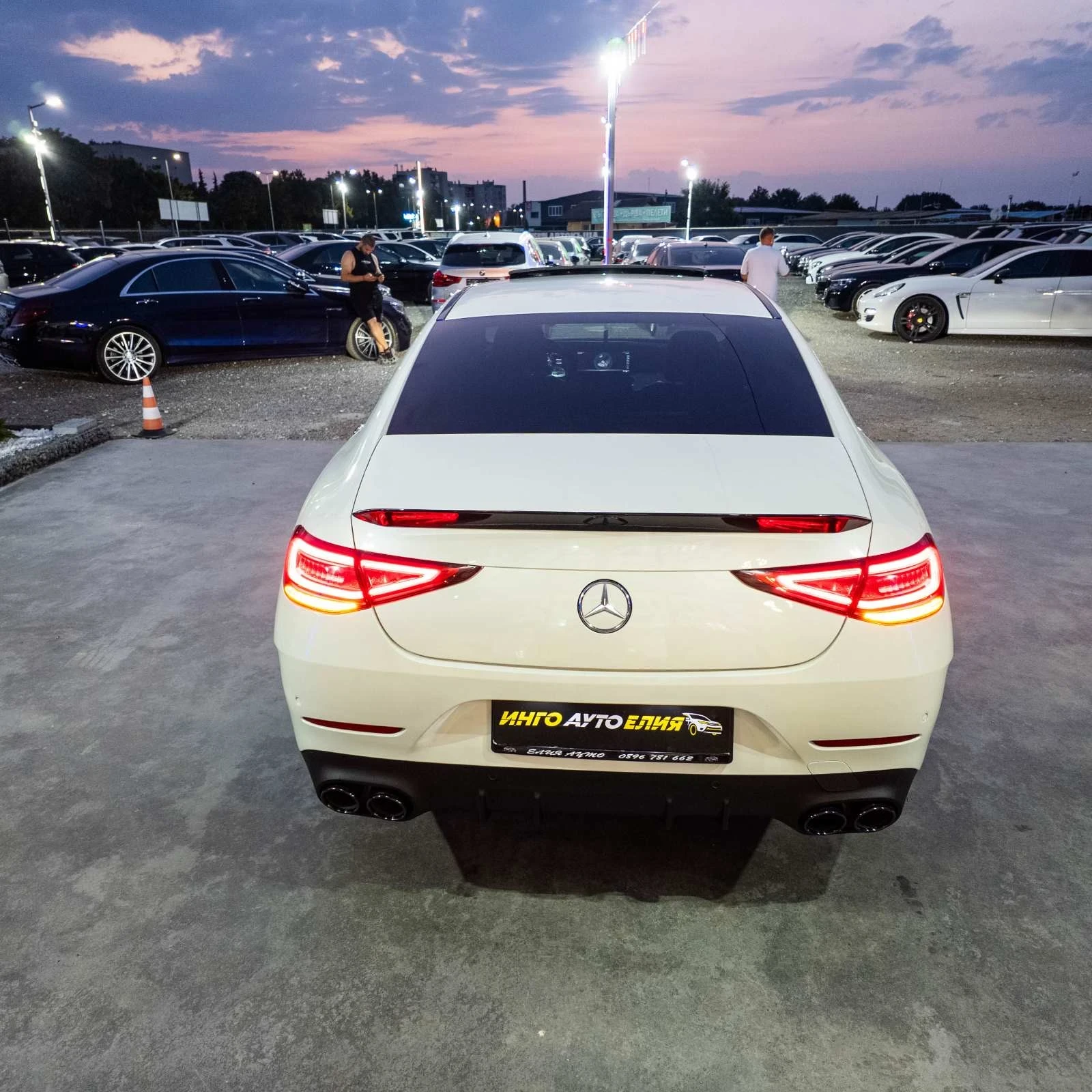 Mercedes-Benz CLS 350 D 4MATIC 5.3FULL AMG LINE БЯЛА ПЕРЛА ЛИЗИНГ 100% - изображение 8