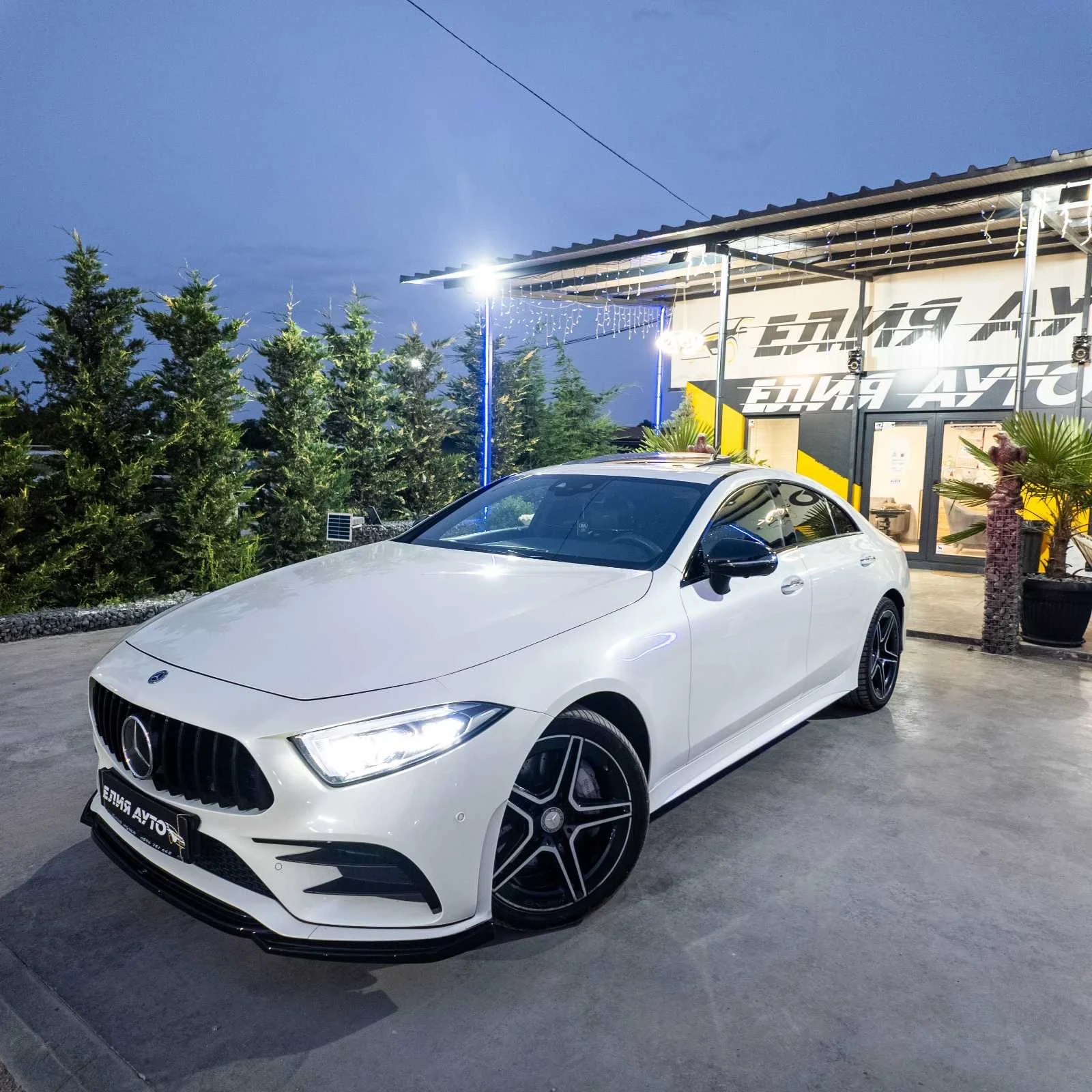 Mercedes-Benz CLS 350 D 4MATIC 5.3FULL AMG LINE БЯЛА ПЕРЛА ЛИЗИНГ 100% - изображение 2
