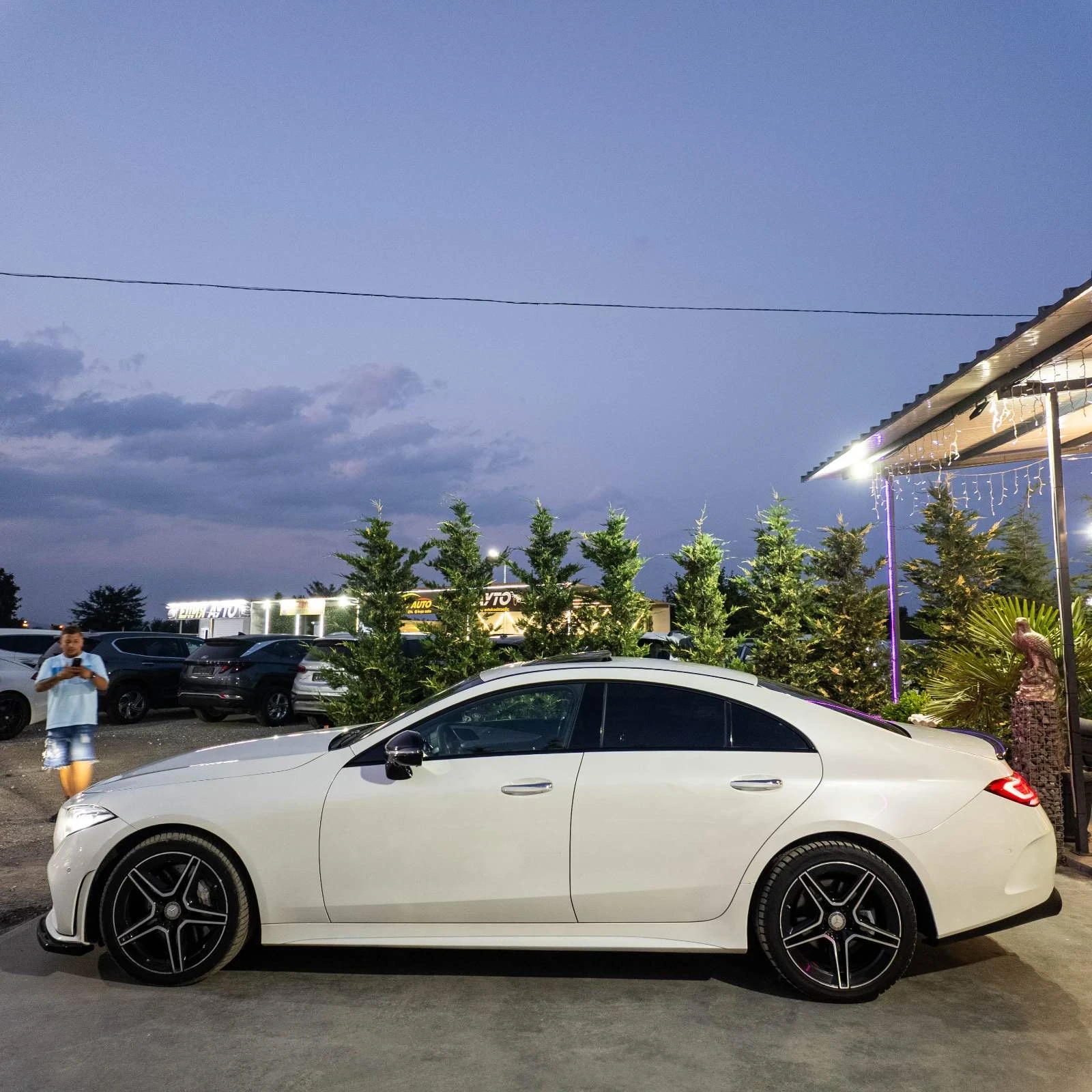 Mercedes-Benz CLS 350 D 4MATIC 5.3FULL AMG LINE БЯЛА ПЕРЛА ЛИЗИНГ 100% - изображение 10