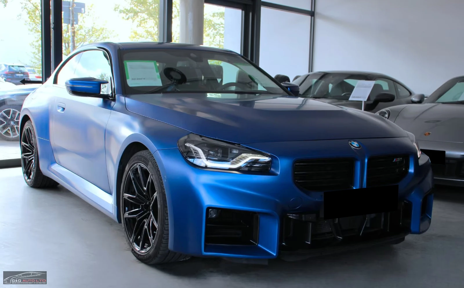 BMW M2 FROZEN-PORTIMAO-BLUE/480HP/CAM/LED/ACC/KLESS/428z, снимка 4 - Автомобили и джипове - 54628619