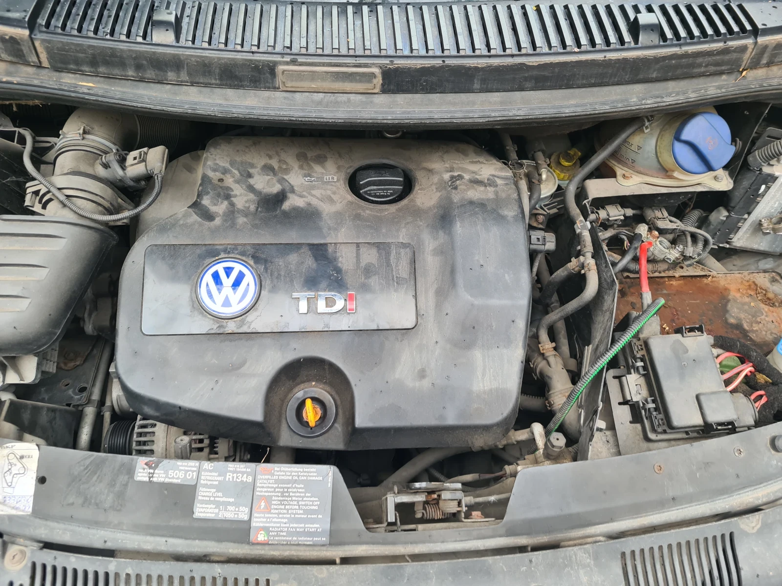 VW Sharan БЕЗ ТАЛОН БЕЗ РЕГИСТРАЦИЯ , снимка 7 - Автомобили и джипове - 55753460