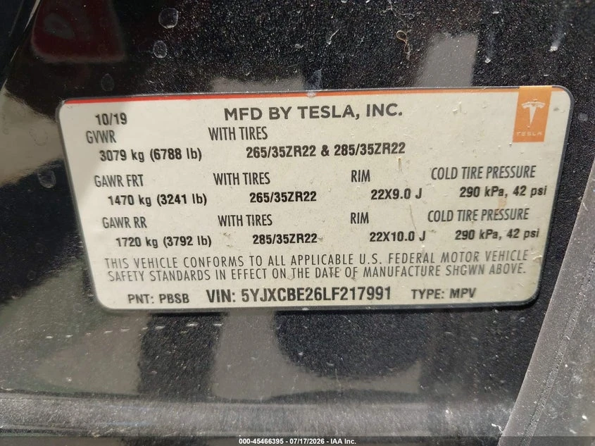 Tesla Model X Long Range Dual Motor All-Wheel Drive/Long Range P, снимка 9 - Автомобили и джипове - 55893617