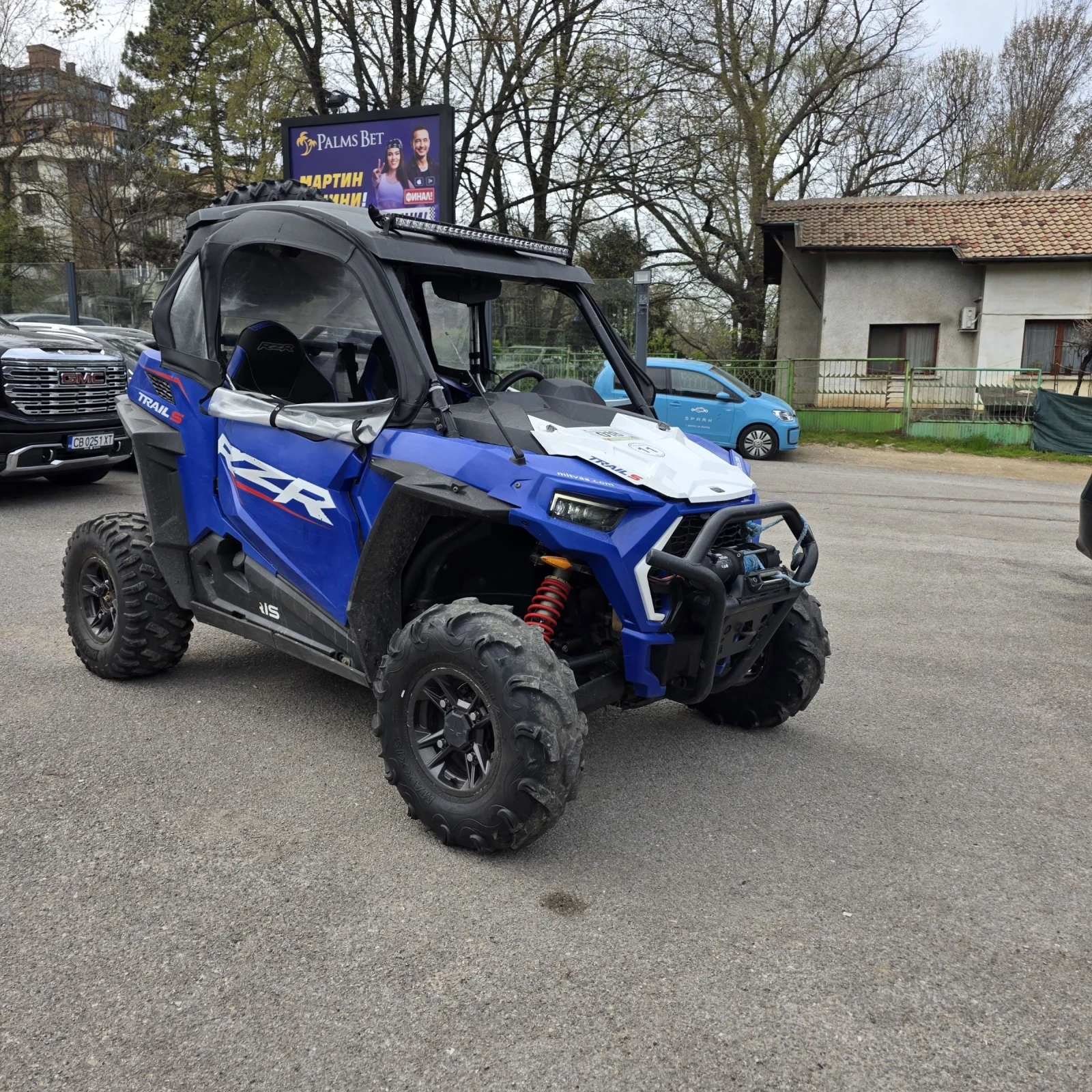Polaris RZR 1000/Покрив/Лебедка, снимка 3 - Мотоциклети и мототехника - 54378094