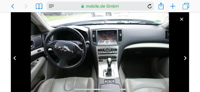 Infiniti G G35За части , снимка 2 - Автомобили и джипове - 48953162