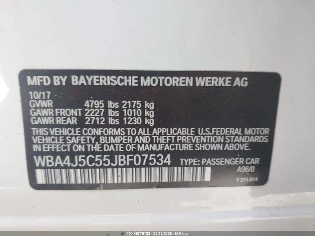 BMW 440 * CARFAX * ОПЦИЯ ЗА ФИНАНСИРАНЕ * , снимка 9 - Автомобили и джипове - 56296206