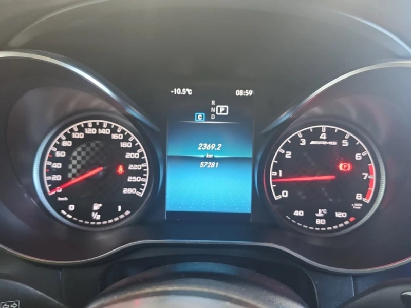 Mercedes-Benz GLC 43 AMG * CARFAX /LED/ПОДГРЕВИ, снимка 9 - Автомобили и джипове - 53452947