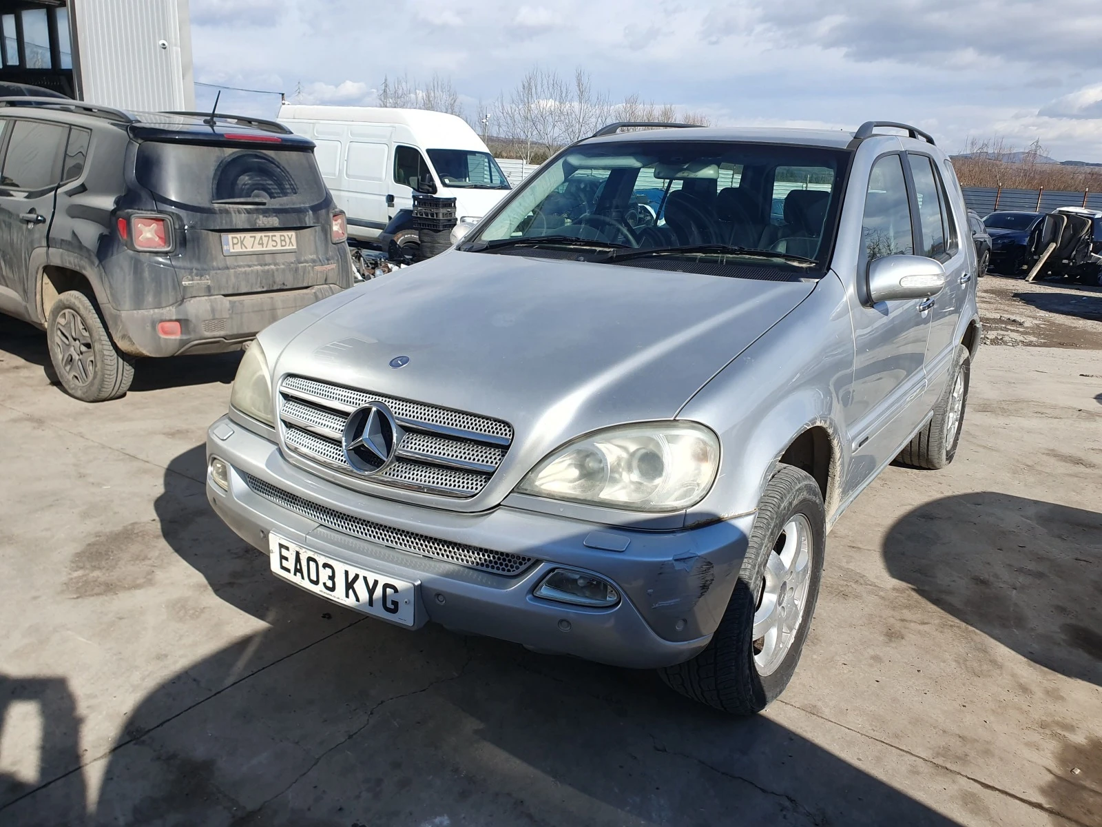Mercedes-Benz ML 270 2.7 cdi top sustoqnie! 8 broq na chasti | Mobile.bg — изображение 1
