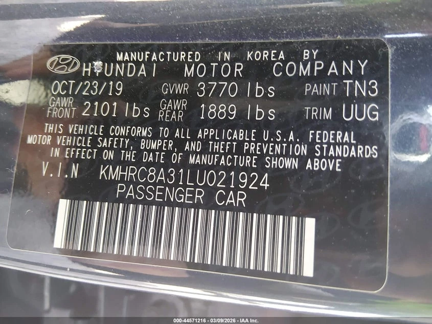 Hyundai Venue 1.6L I-4 DOHC, VVT, 121HP Front Wheel Drive, снимка 9 - Автомобили и джипове - 53989674
