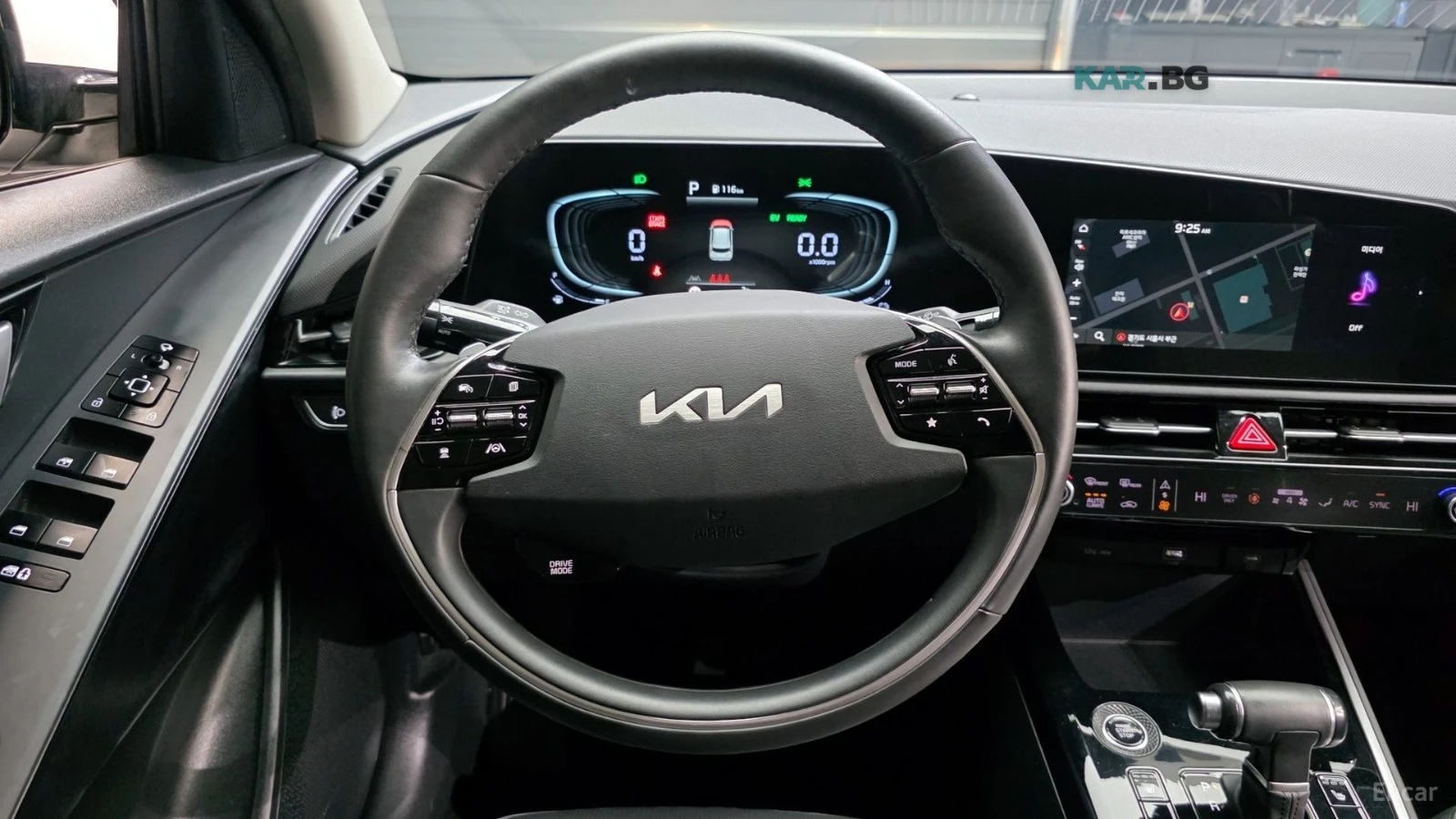 Kia Niro * TRENDY* HYBRID* КОЖА* ПОДГРЕВ* КАМЕРА* NAVI* LED, снимка 13 - Автомобили и джипове - 55029230