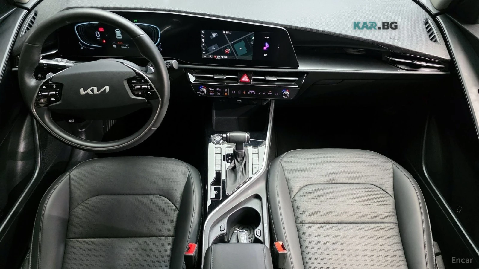 Kia Niro * TRENDY* HYBRID* КОЖА* ПОДГРЕВ* КАМЕРА* NAVI* LED, снимка 7 - Автомобили и джипове - 55029230