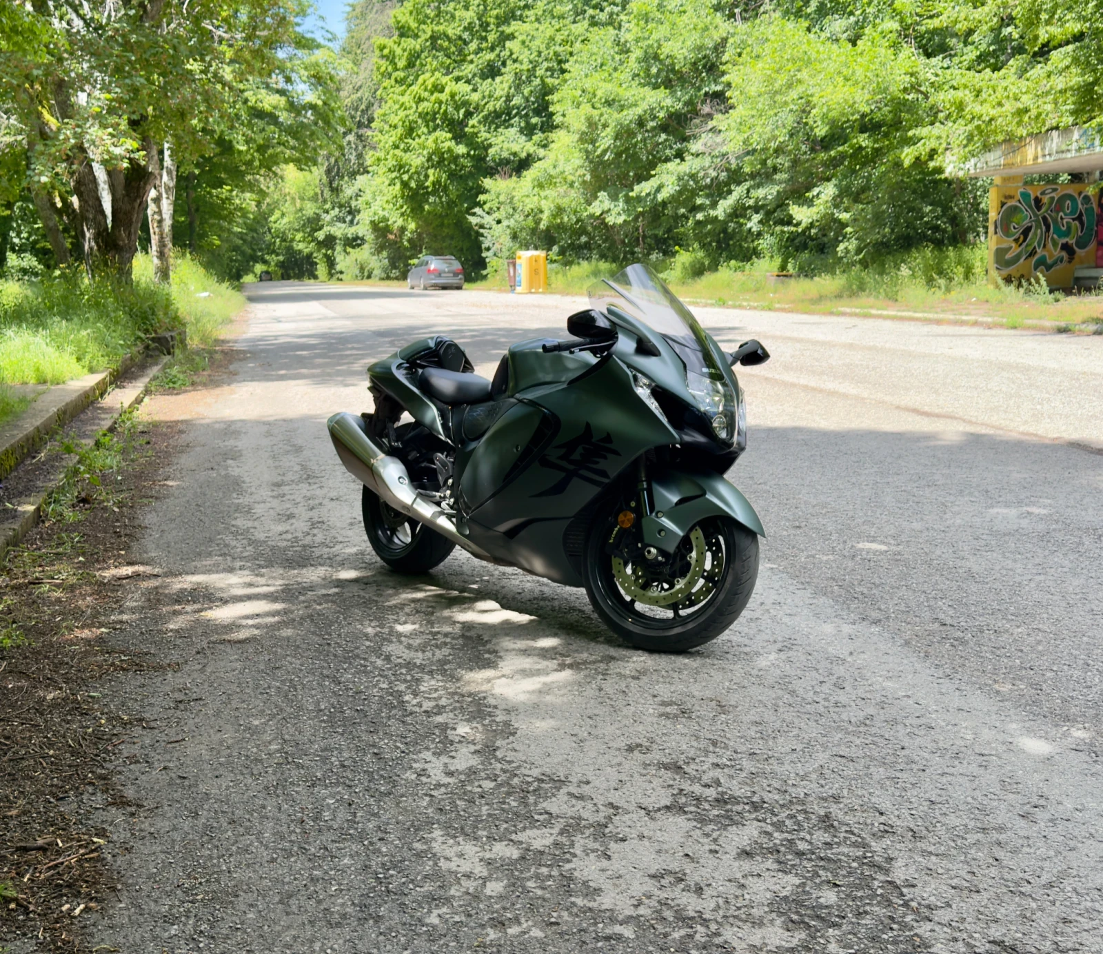 Suzuki Hayabusa Akrapovic full 2026