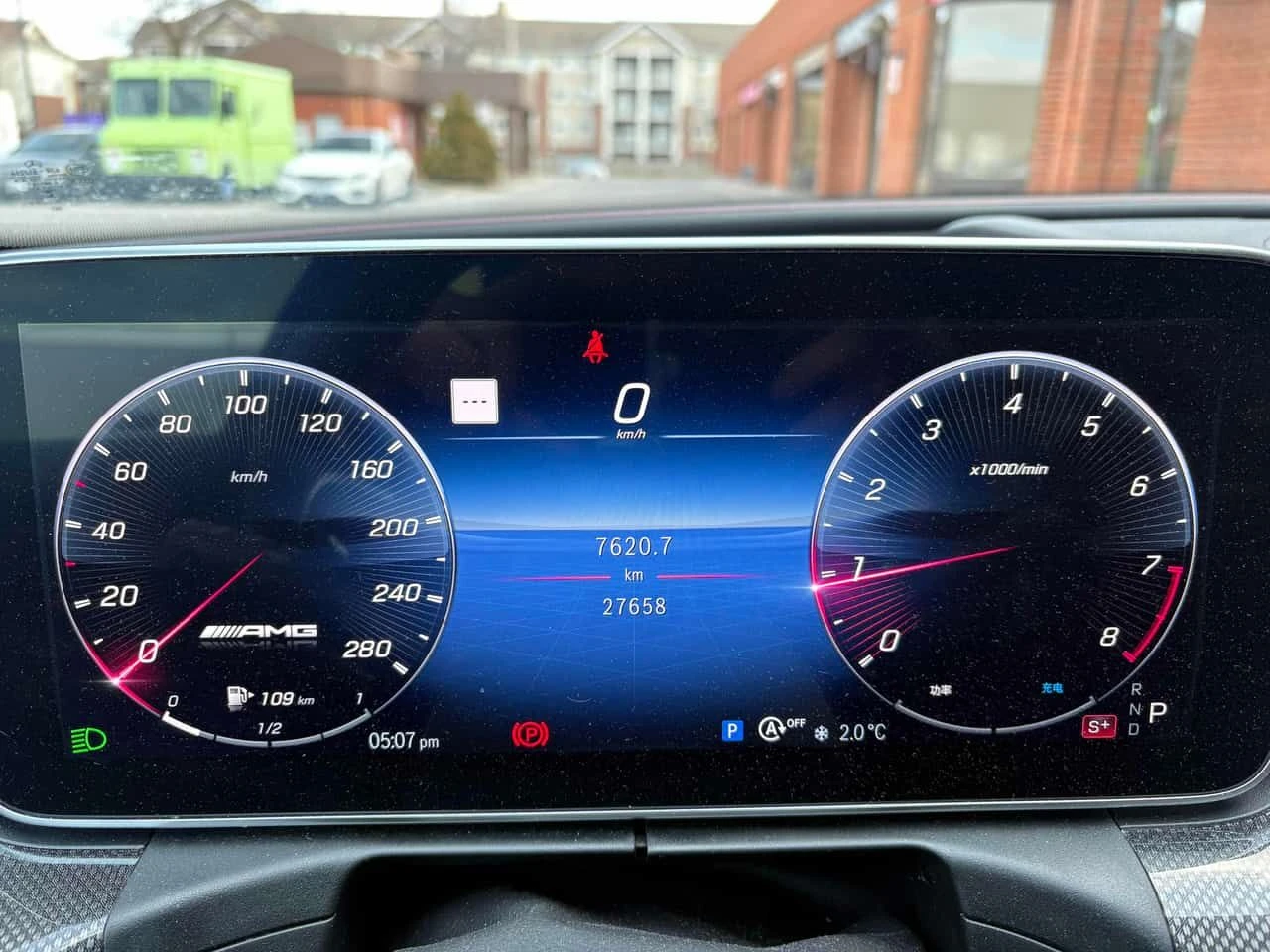 Mercedes-Benz C 43 AMG * КОМПЛЕКТ ГУМИ * BURMESTER * 360 * HUD, снимка 8 - Автомобили и джипове - 54184702